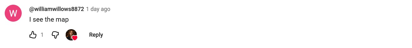 Real YouTube comment